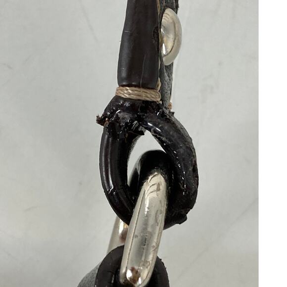 COACH F18926 MEDIUM TAN, BROWN SIGNATURE CROSSBODY BAG - Picture 4 of 16